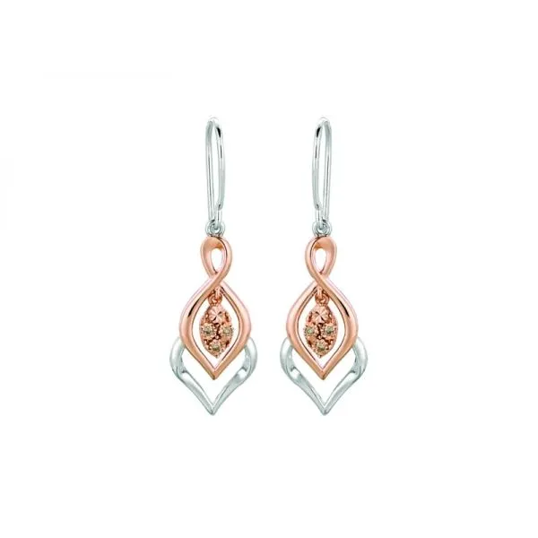 Sterling Silver Cappucino Diamond Earrings Confer’s Jewelers Bellefonte, PA