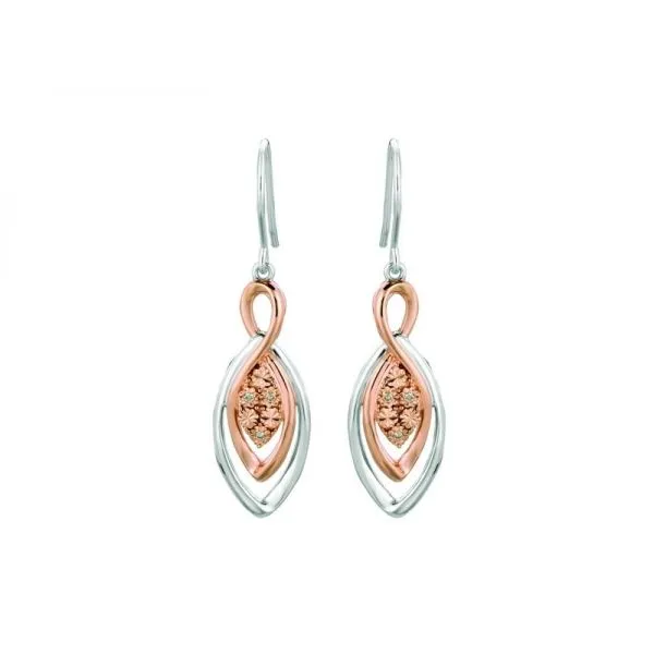 Sterling Silver Cappucino Diamond Earrings Confer’s Jewelers Bellefonte, PA