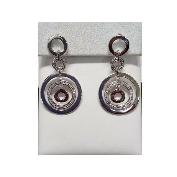 Sterling Silver & Diamond Dangle Earrings Confer’s Jewelers Bellefonte, PA