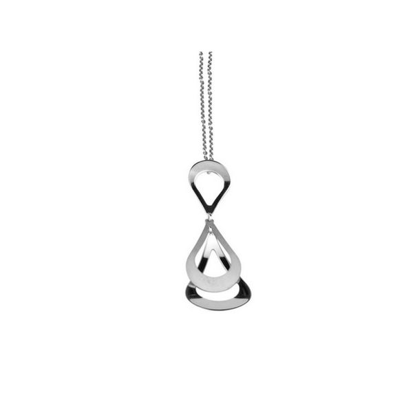 Sterling Silver Layered Drops Necklace Confer’s Jewelers Bellefonte, PA