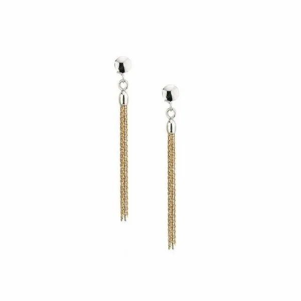 Sterling Silver Gold Plated Tassel Earrings Confer’s Jewelers Bellefonte, PA