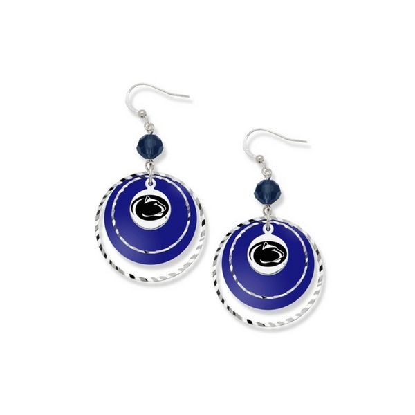 Penn State Blue Enamel Earrings Confer’s Jewelers Bellefonte, PA
