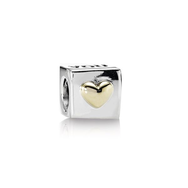 I Love You Engraved Heart Box Charm Confer’s Jewelers Bellefonte, PA