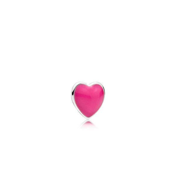 Magenta Heart Petite Charm Confer’s Jewelers Bellefonte, PA