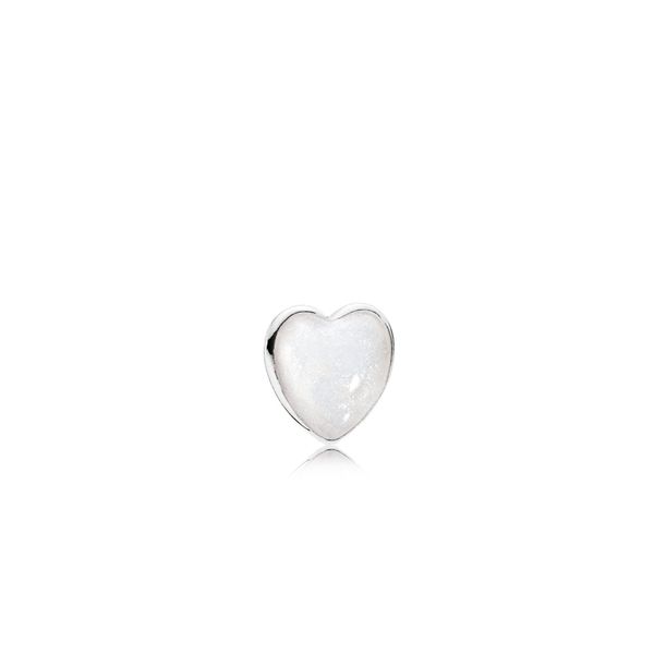 Pearlescent Heart Petite Charm Confer’s Jewelers Bellefonte, PA