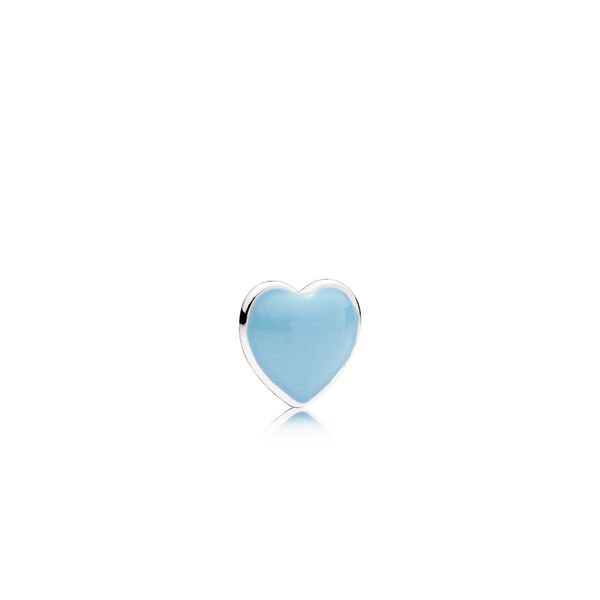 Blue Heart Petite Charm, Baby Blue Enamel Confer’s Jewelers Bellefonte, PA