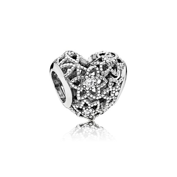 Blooming Heart Charm Confer’s Jewelers Bellefonte, PA