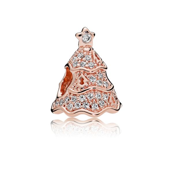Twinkling Christmas Tree Charm - PANDORA Rose Confer’s Jewelers Bellefonte, PA