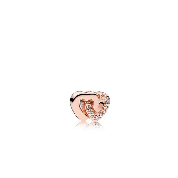 PANDORA Rose Interlocked Hearts Petite Element Confer’s Jewelers Bellefonte, PA