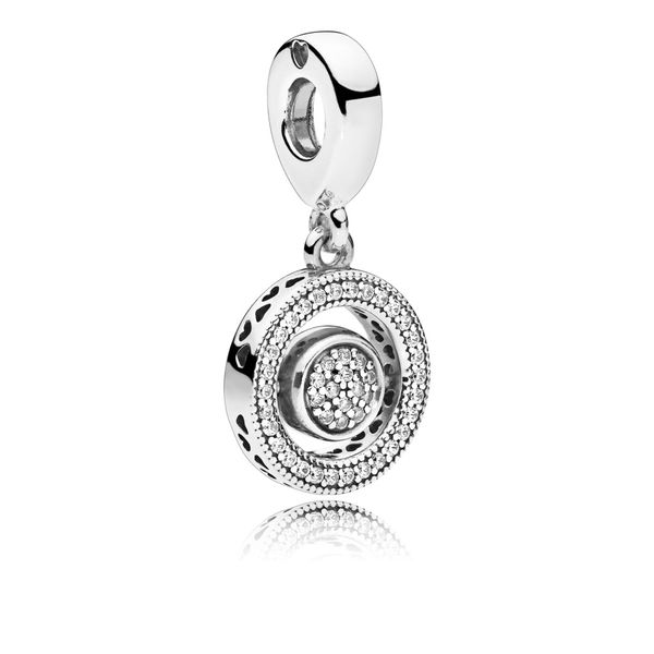 Spinning PANDORA Signature Charm Confer’s Jewelers Bellefonte, PA