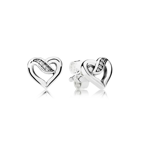 Ribbons of Love Stud Earrings Confer’s Jewelers Bellefonte, PA