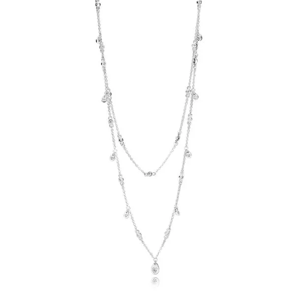 Sterling Silver Layered Station Necklace Confer’s Jewelers Bellefonte, PA