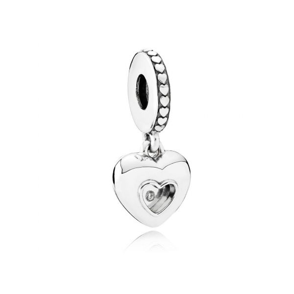 Heart Shape Pandora Club Charm Image 2 Confer’s Jewelers Bellefonte, PA