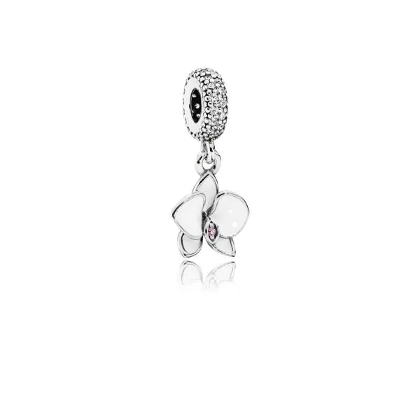  Orchid Charm - White Confer’s Jewelers Bellefonte, PA