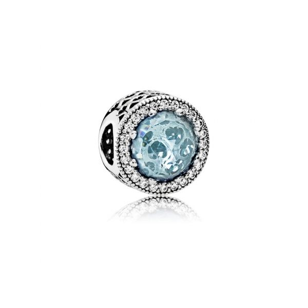  Radiant Hearts Charm - Glacier Blue Confer’s Jewelers Bellefonte, PA
