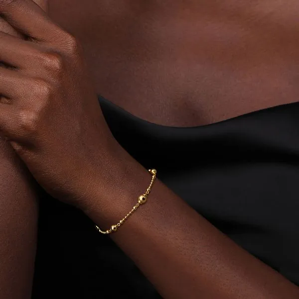 Gold Bracelet Image 3 Diamonds by Johar Mission Viejo, CA