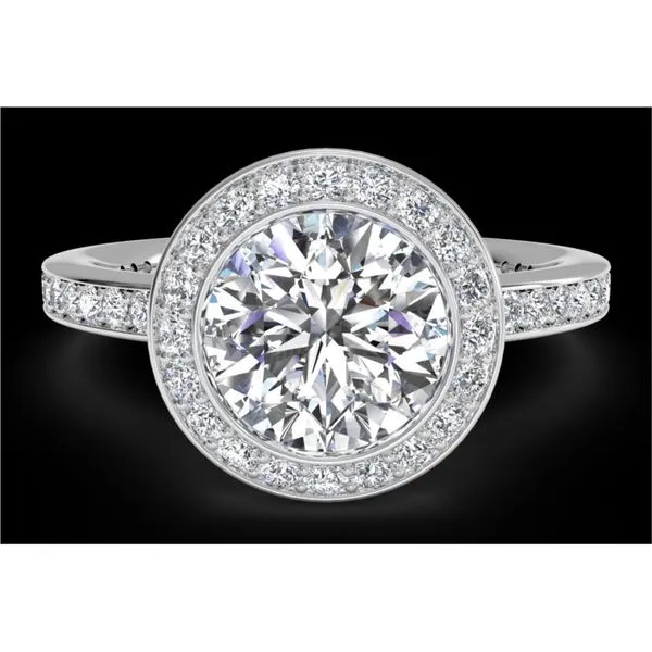 RITANI Platinum 0.99 Carat TW Engagement Ring Di'Amore Fine Jewelers Waco, TX