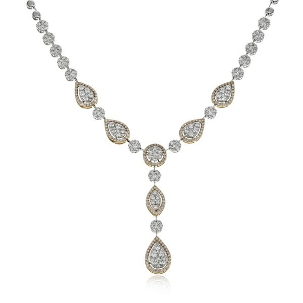 Simon G Diamond Statement Necklace Di'Amore Fine Jewelers Waco, TX