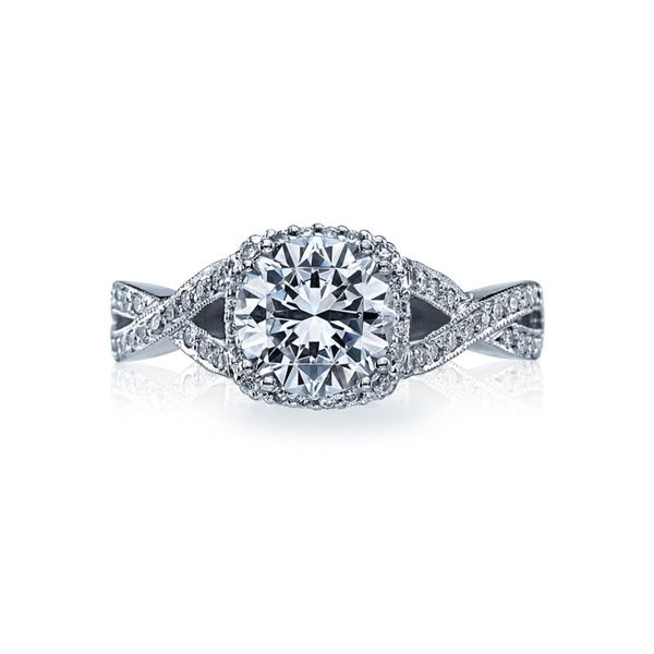 TACORI White Gold and Diamonds Engagement Ring Di'Amore Fine Jewelers Waco, TX
