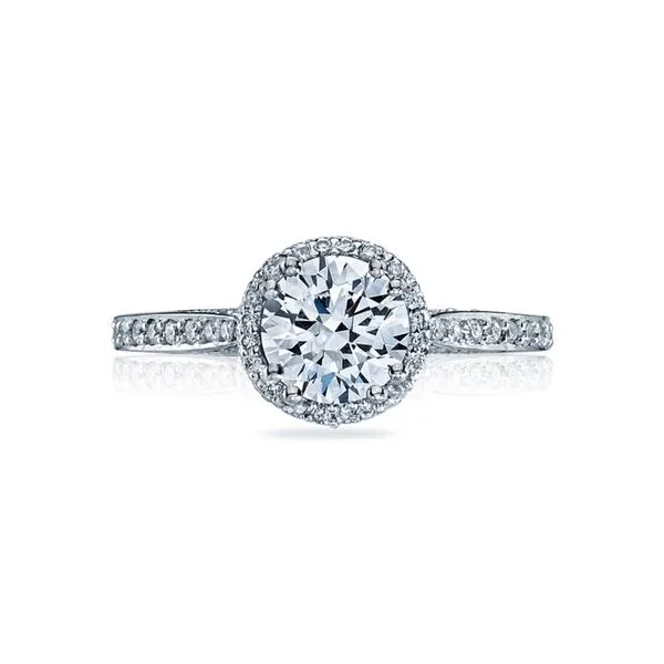 TACORI White Gold and Diamonds Engagement Ring Di'Amore Fine Jewelers Waco, TX