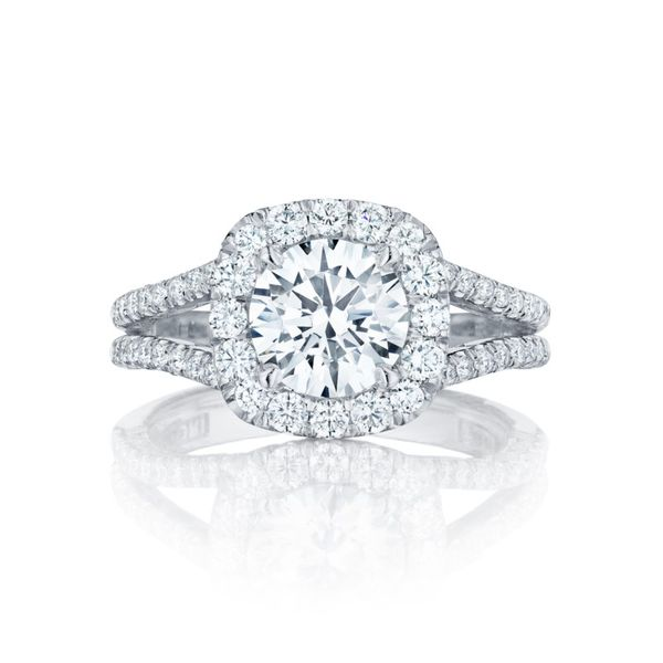 TACORI White Gold and Diamonds Engagement Ring Di'Amore Fine Jewelers Waco, TX