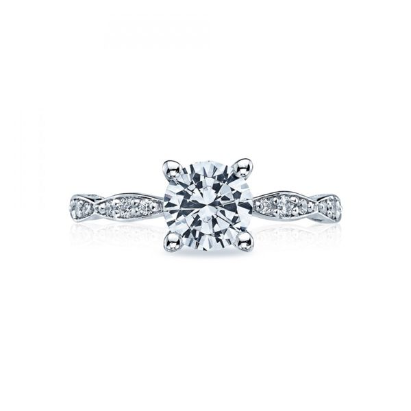 TACORI White Gold and Diamonds Engagement Ring Di'Amore Fine Jewelers Waco, TX