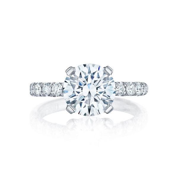 TACORI White Gold and Diamonds Engagement Ring Di'Amore Fine Jewelers Waco, TX