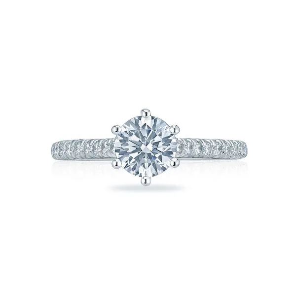 TACORI White Gold and Diamonds Engagement Ring Di'Amore Fine Jewelers Waco, TX