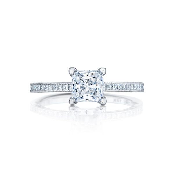TACORI White Gold and Diamonds Engagement Ring Di'Amore Fine Jewelers Waco, TX
