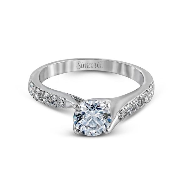 Bypass Engagement Ring Di'Amore Fine Jewelers Waco, TX