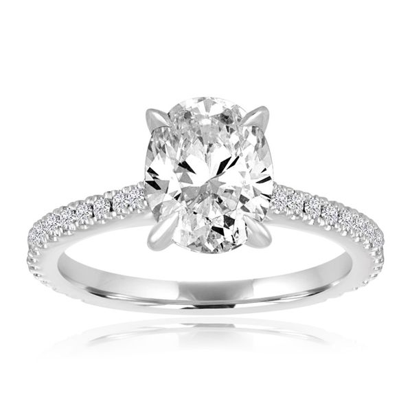 Classic Rose Gold Engagement Ring - J.MONALI Di'Amore Fine Jewelers Waco, TX