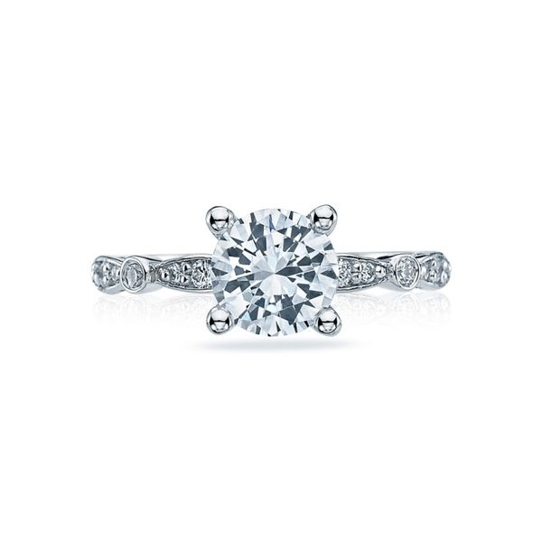 TACORI White Gold and Diamonds Engagement Ring Di'Amore Fine Jewelers Waco, TX