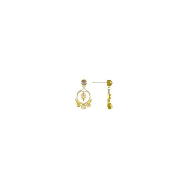 Sterling Silver Color Stone Earrings Di'Amore Fine Jewelers Waco, TX