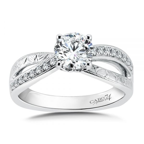 Diamond Engagement Ring Dolabany Jewelers Westwood, MA