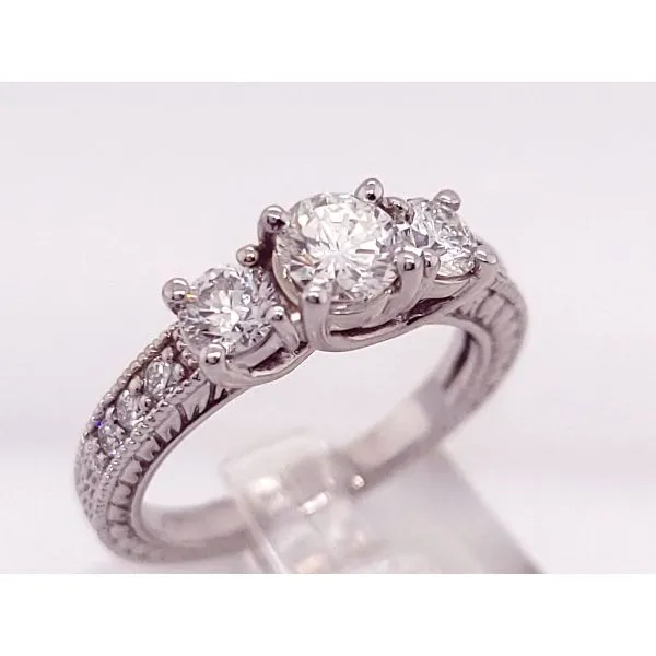 Diamond Engagement Ring Dolabany Jewelers Westwood, MA