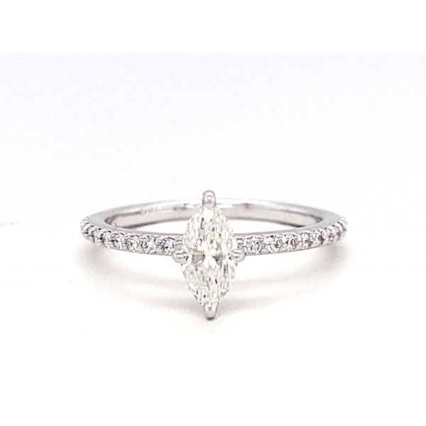 Diamond Engagement Ring Image 2 Dolabany Jewelers Westwood, MA