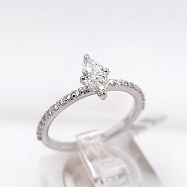 Diamond Engagement Ring Dolabany Jewelers Westwood, MA