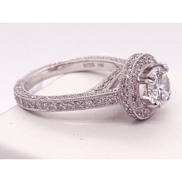 Diamond Engagement Ring Image 3 Dolabany Jewelers Westwood, MA