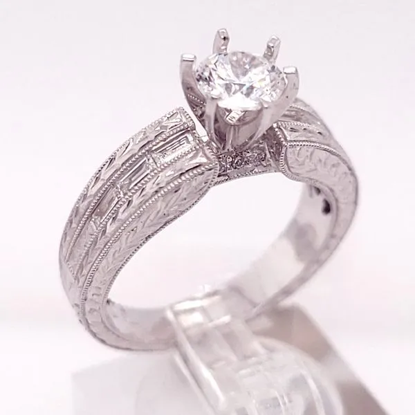 Diamond Engagement Ring Dolabany Jewelers Westwood, MA