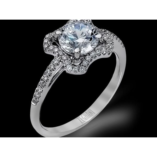 Diamond Engagement Ring Dolabany Jewelers Westwood, MA