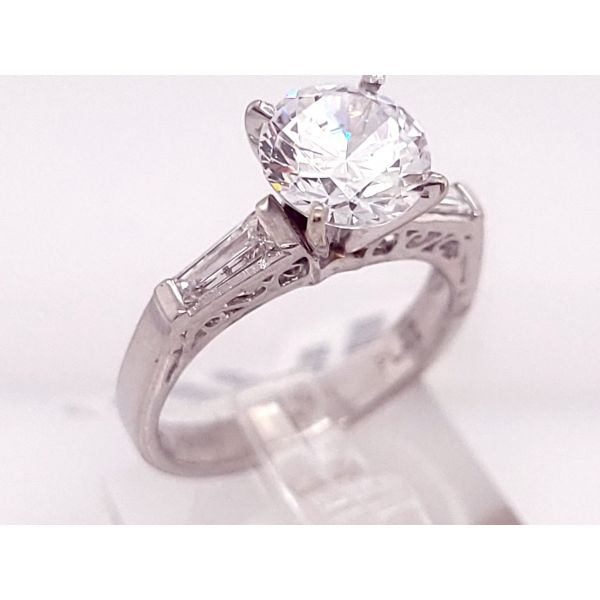 Diamond Engagement Ring Dolabany Jewelers Westwood, MA