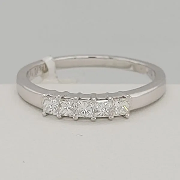 Women's Diamond Wedding Band Image 3 Dolabany Jewelers Westwood, MA