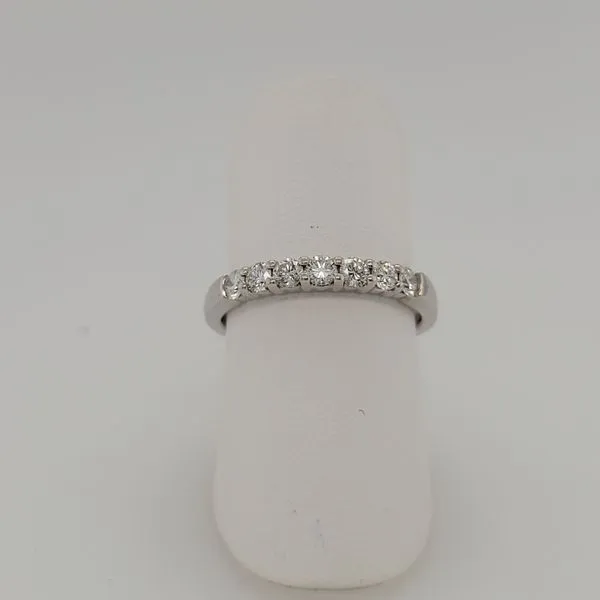 Women's Diamond Wedding Band Image 3 Dolabany Jewelers Westwood, MA