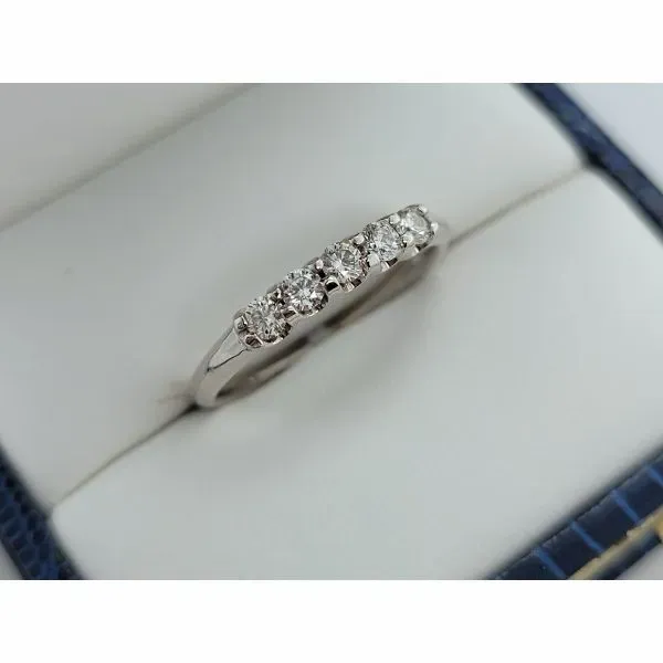 Women's Diamond Wedding Band Image 2 Dolabany Jewelers Westwood, MA