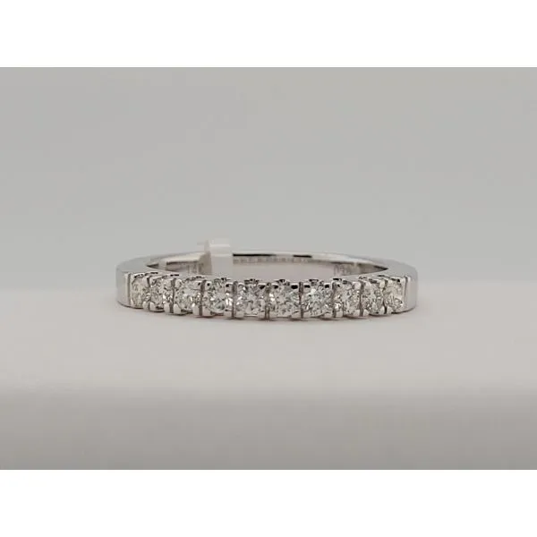 Women's Diamond Wedding Band Image 2 Dolabany Jewelers Westwood, MA