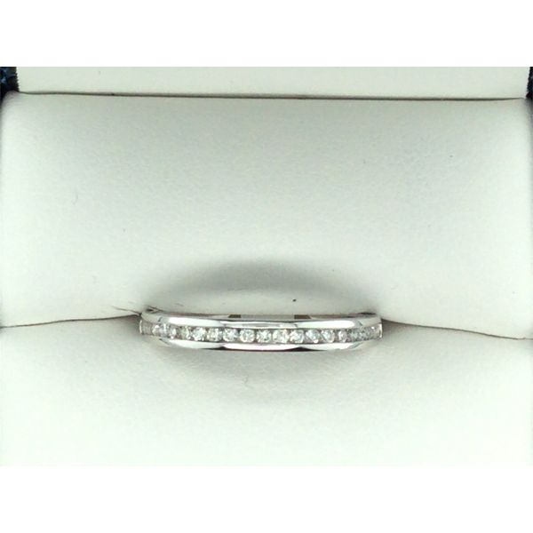 Women's Diamond Wedding Band Image 2 Dolabany Jewelers Westwood, MA