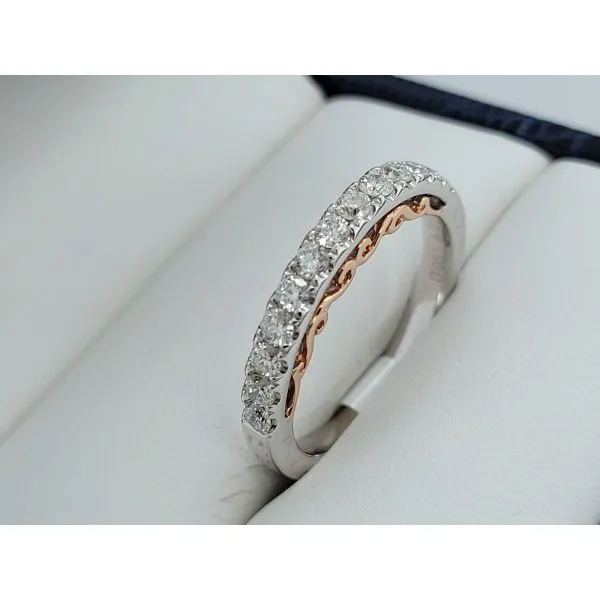 Women's Diamond Wedding Band Image 2 Dolabany Jewelers Westwood, MA