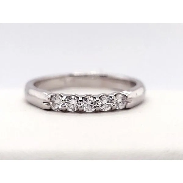 Women's Diamond Wedding Band Image 2 Dolabany Jewelers Westwood, MA