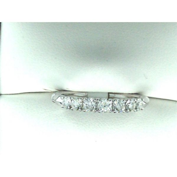 Women's Diamond Wedding Band Image 2 Dolabany Jewelers Westwood, MA