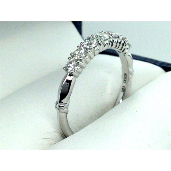 Women's Diamond Wedding Band Image 3 Dolabany Jewelers Westwood, MA